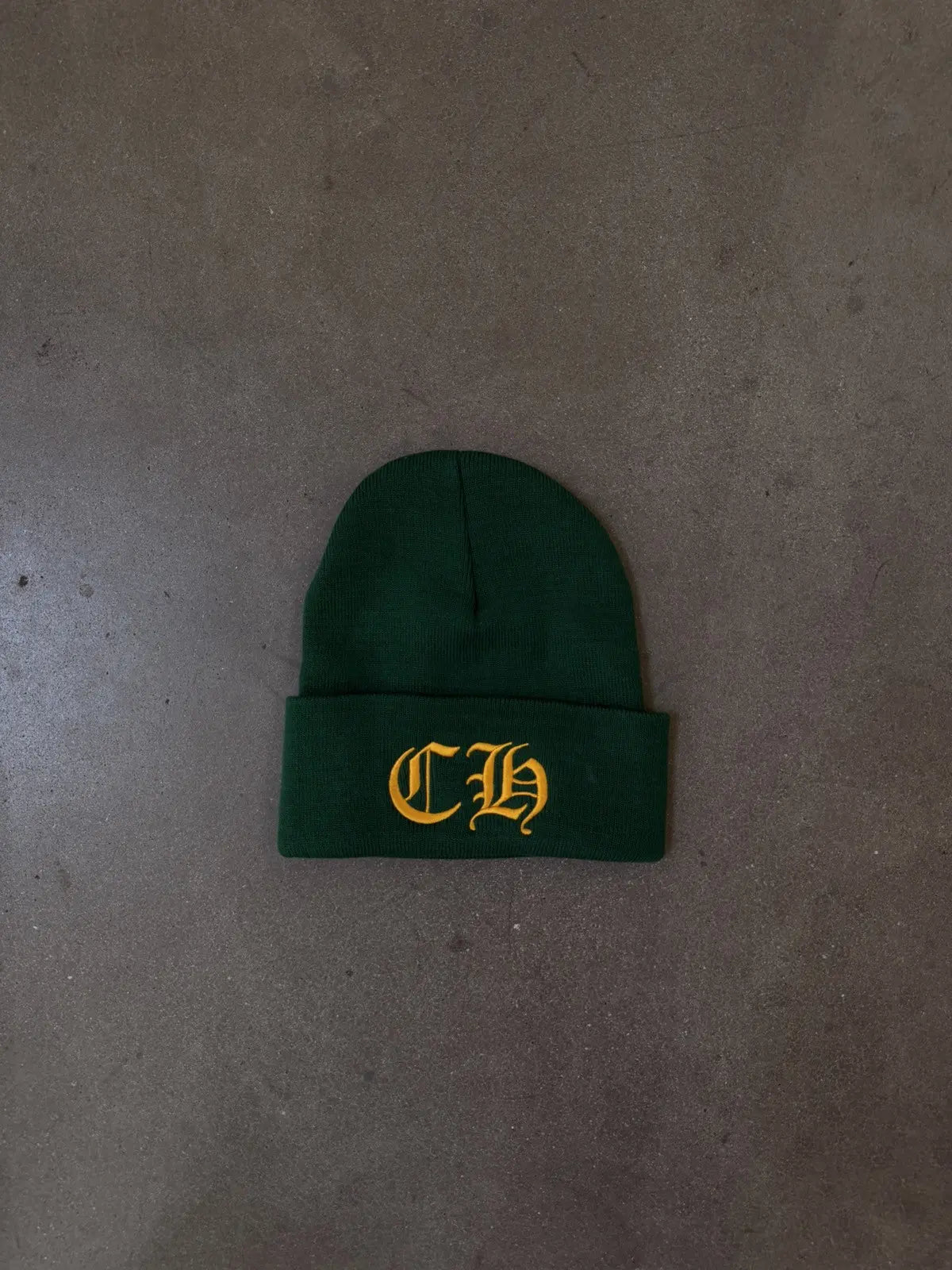 Chrome Hearts Oregon CH Beanie Green