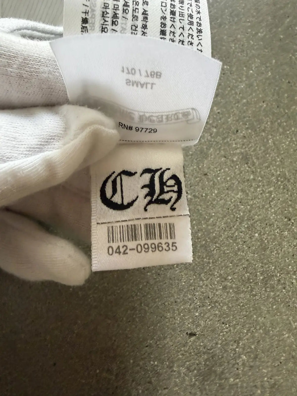 Chrome Hearts T-Bar Rib Tank White/Pink