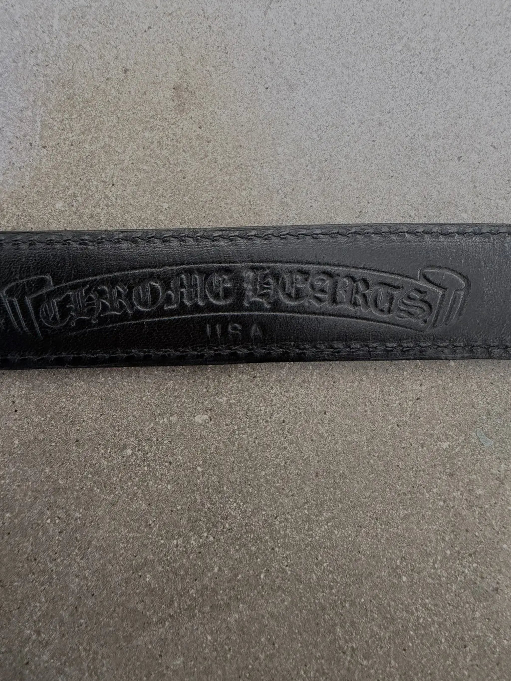 Chrome Hearts 1 Inch Oval Cross Belt