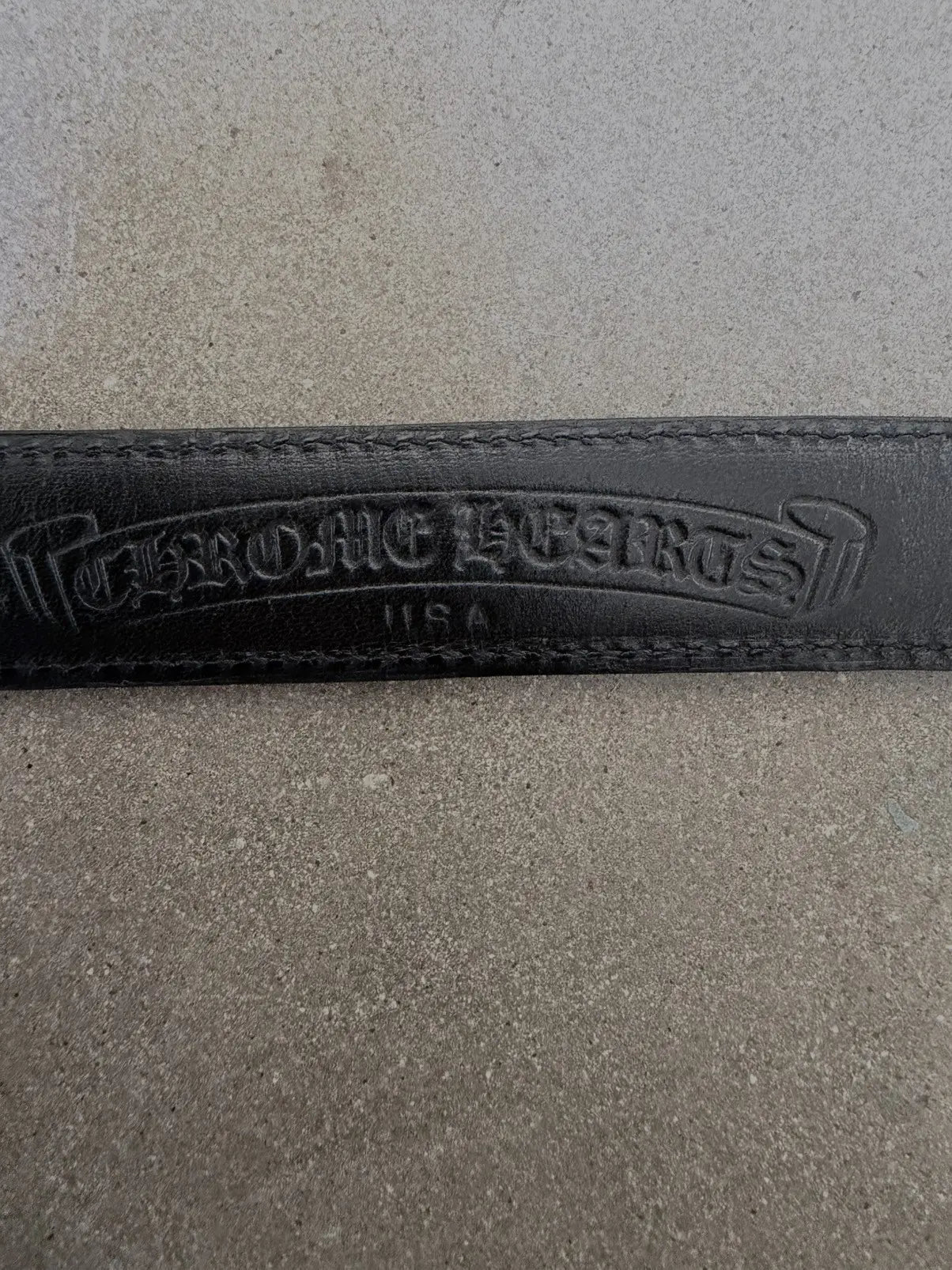 Chrome Hearts 1 Inch Oval Cross Belt