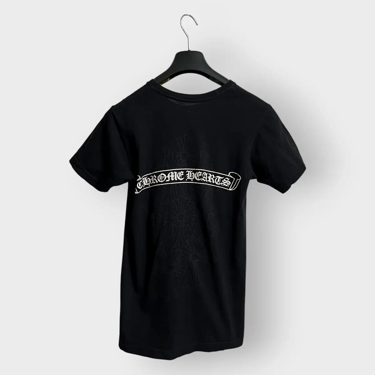 2010s Chrome Hearts Multi Crosses Scroll Logo Tee