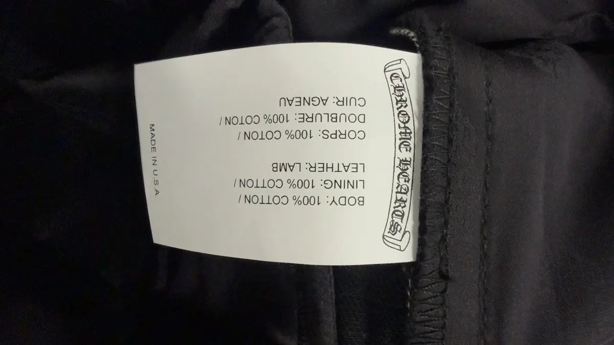 Chrome Hearts Street Sweeper Denim Pants Black