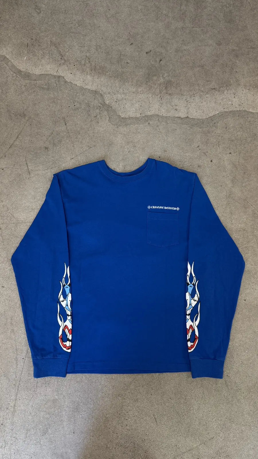 Chrome Hearts Matty Boy Space Flame LS T-Shirt