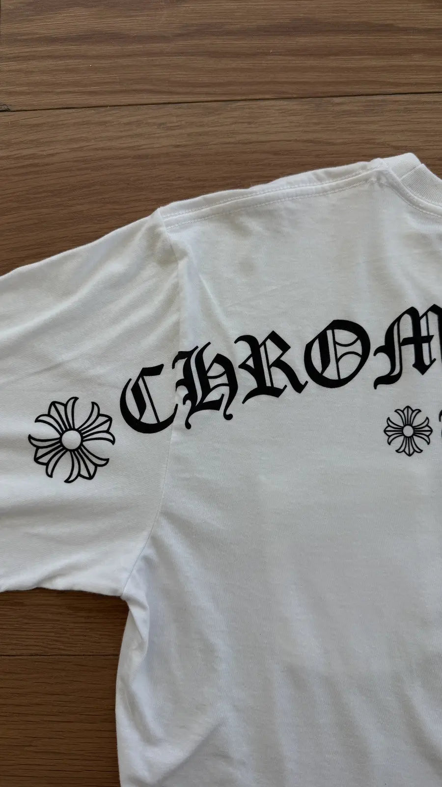 Chrome Hearts Scroll Logo Pocket Long-Sleeve Chrome Hearts