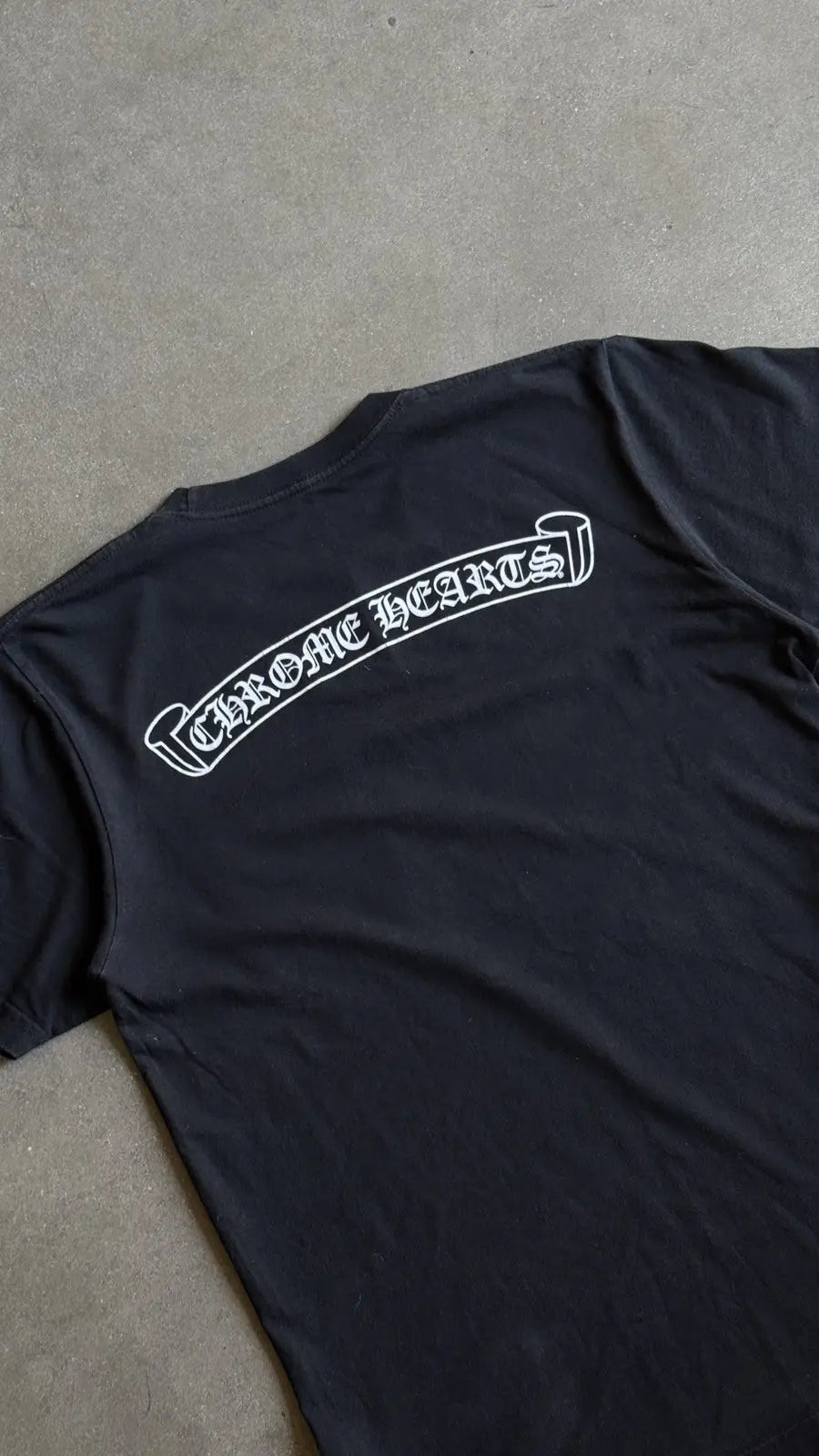 Chrome Hearts Scroll Logo T-Shirt
