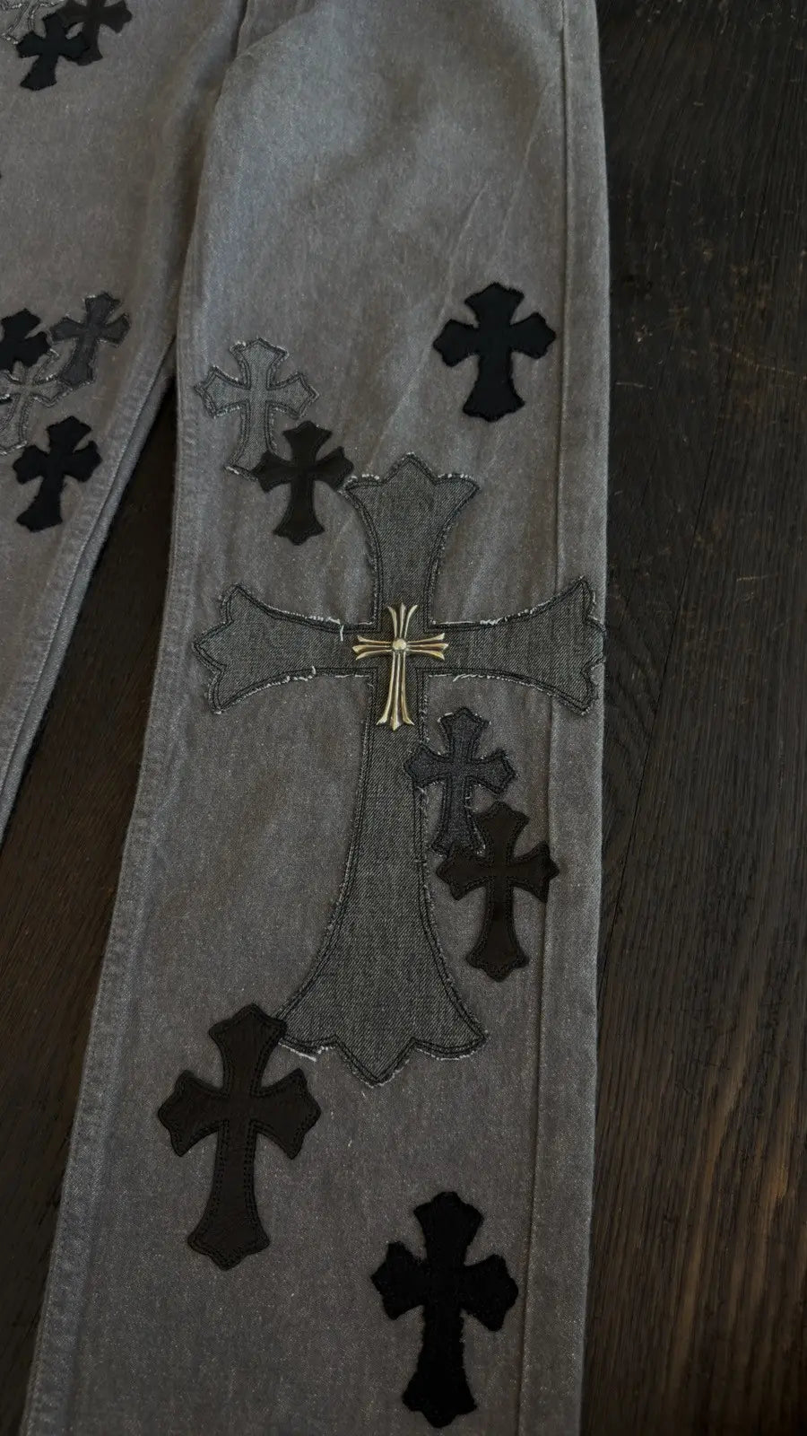 Chrome Hearts Levi’s Cross Patch Jeans Chrome Hearts