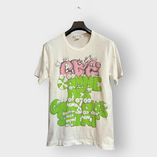2010s Comme Des Garçons Shirt x Kaws Logo Tee