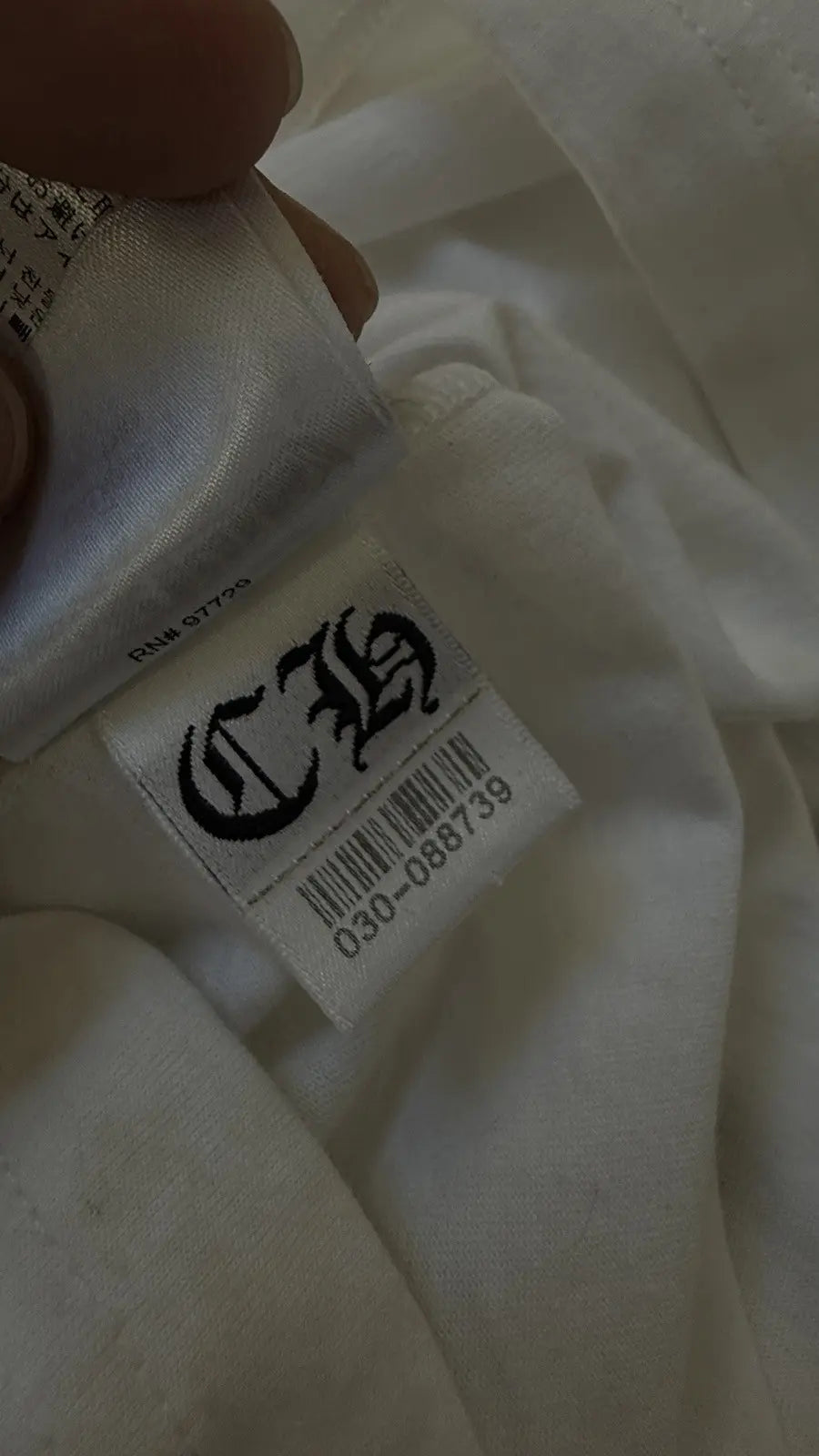 Chrome Hearts Tee White Multi Logo