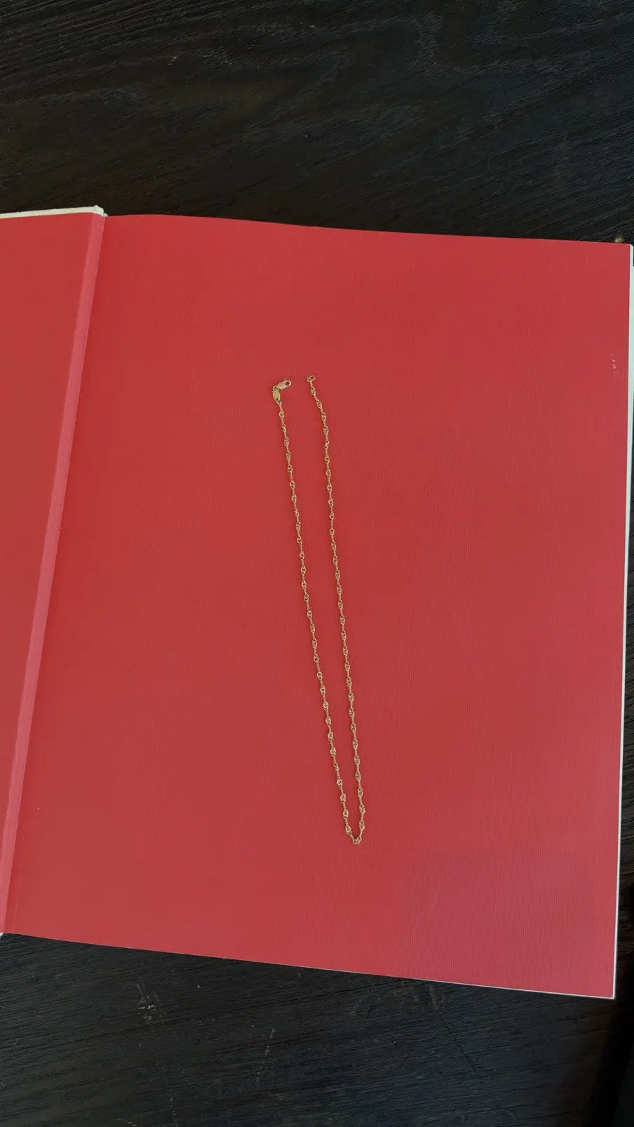 Chrome Hearts 22K Gold Twist Chain Necklace - 20 Inches Chrome Hearts