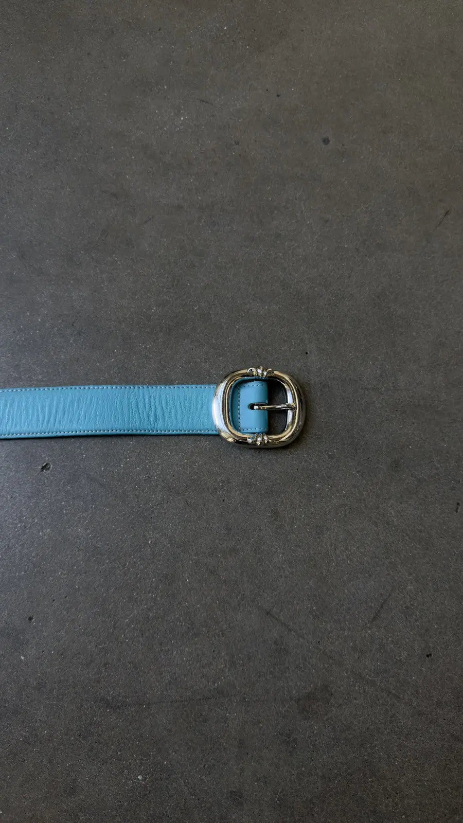 Chrome Heart Gunslinger Belt Sky Blue