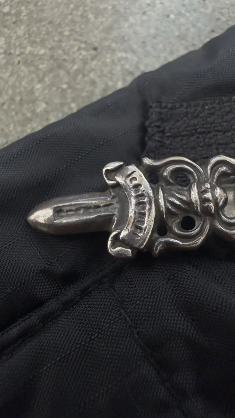 Chrome Hearts Cemetery Cross Patch Axe Vest