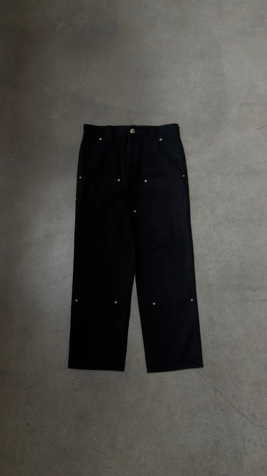 Chrome Hearts Double Knee Wax Carpenter Pants