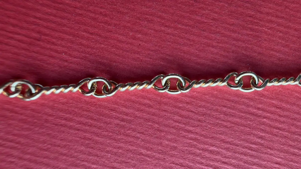 Chrome Hearts 22K Gold Diamond Safety Pin Necklace - 16 Inches Chrome Hearts