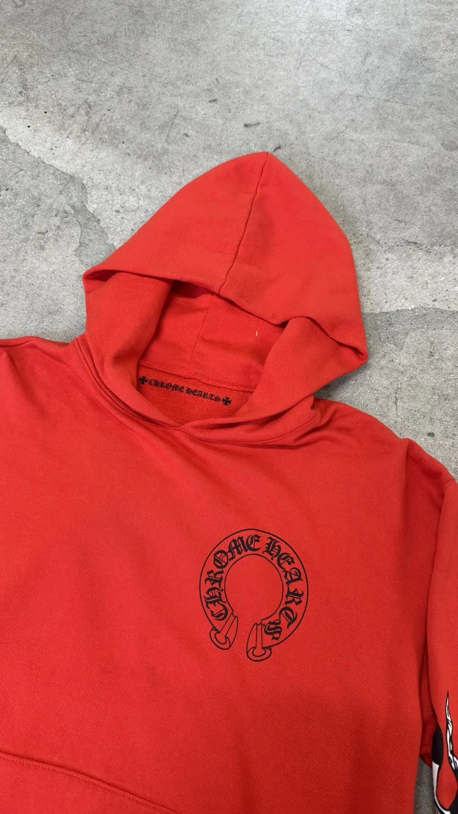 Chrome Hearts Matty Boy Flame Racing Hoodie Chrome Hearts