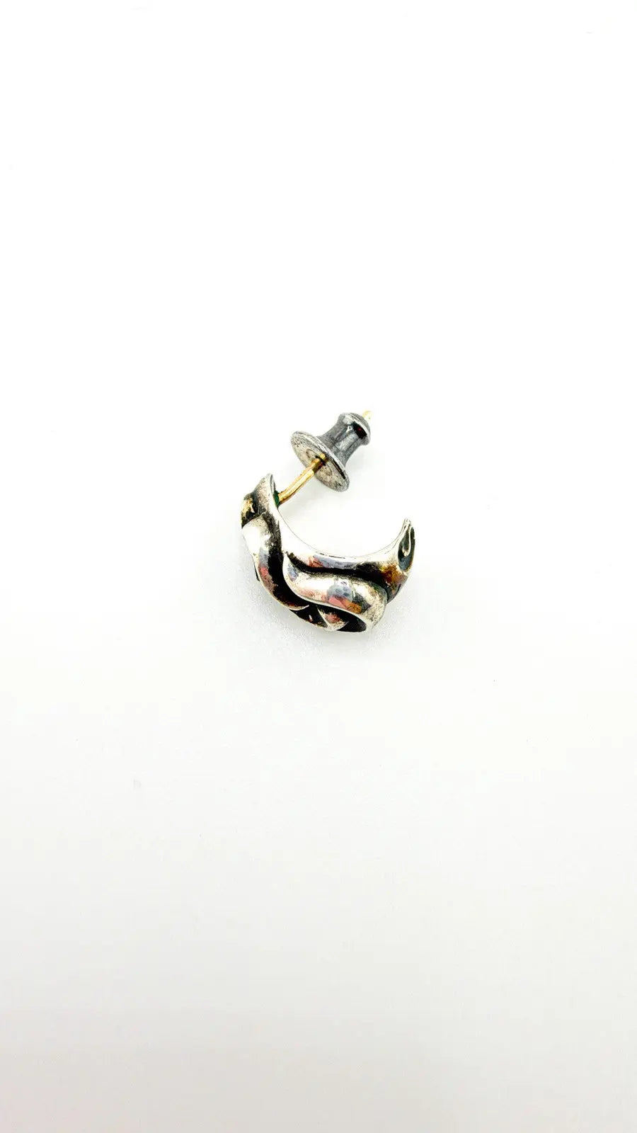 Chrome Hearts Carved Teardrop Earring Chrome Hearts
