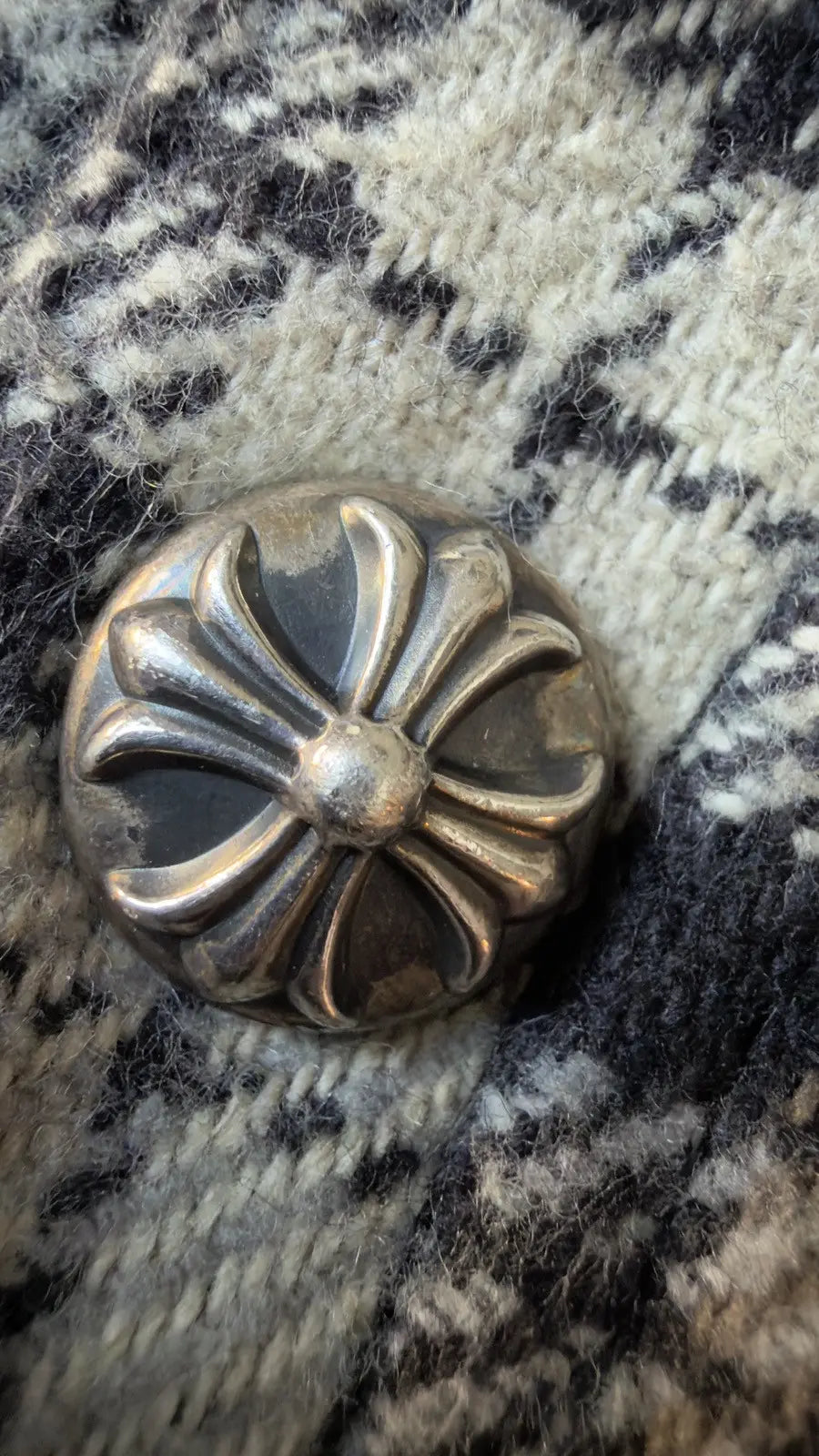 Chrome Hearts Work Dog Inner Fur Flannel Jacket