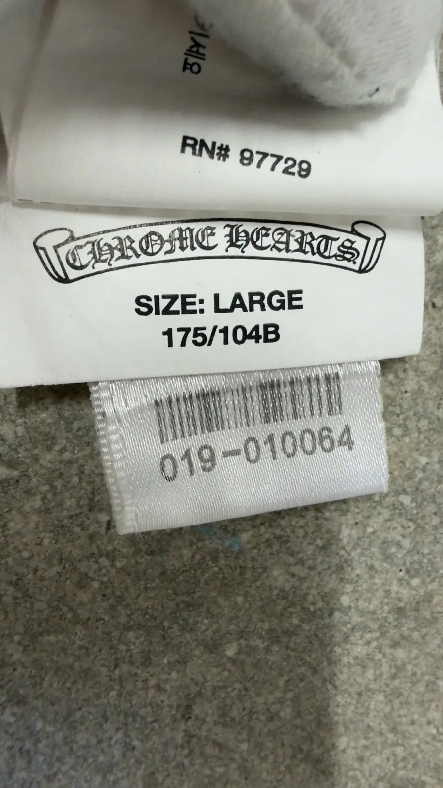 Chrome Hearts Black & White Linen Shirt