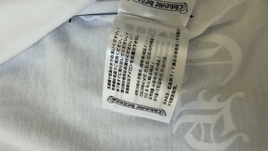 Chrome Heart Horseshoe Logo Pocket T-Shirt