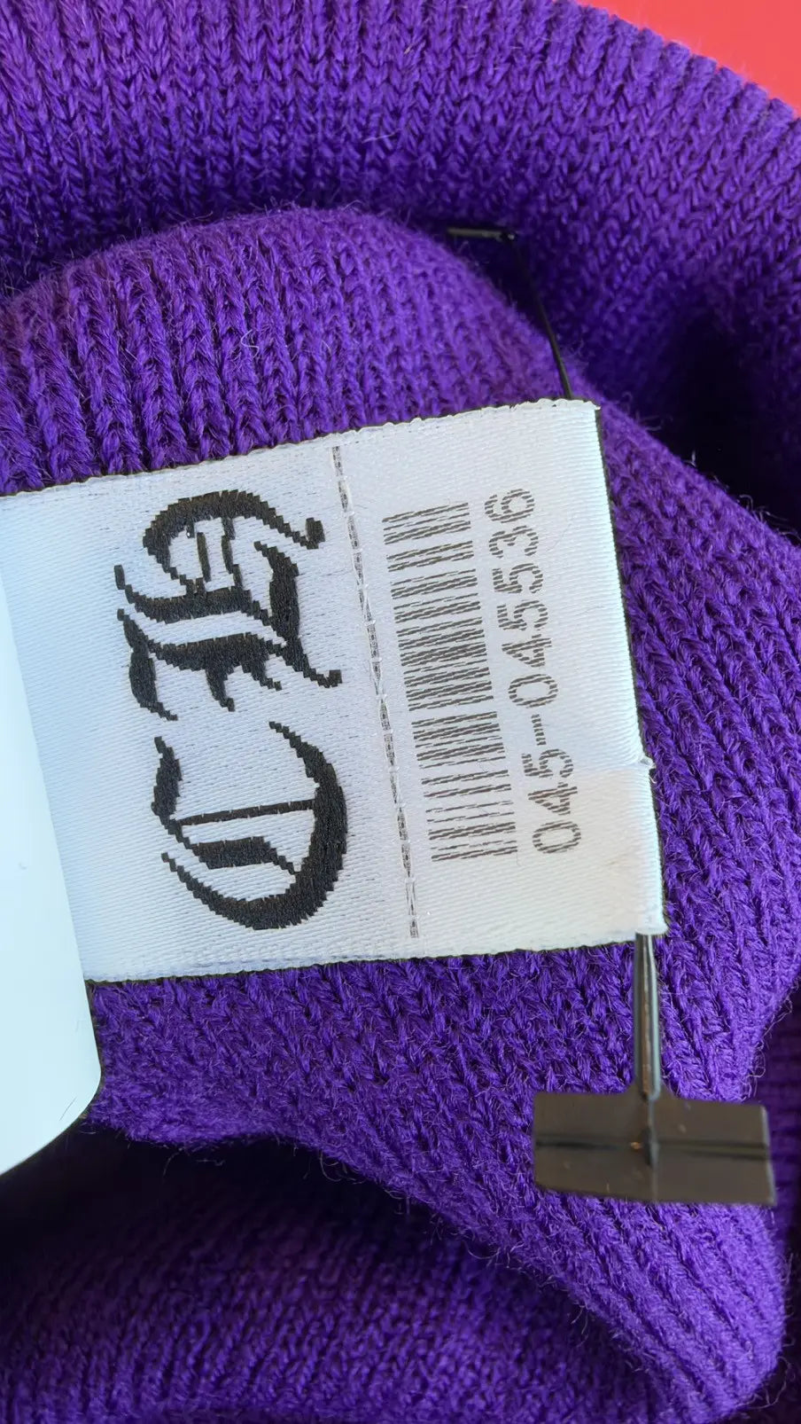 Chrome Hearts Logo Embroidered Beanie in Black Chrome Hearts