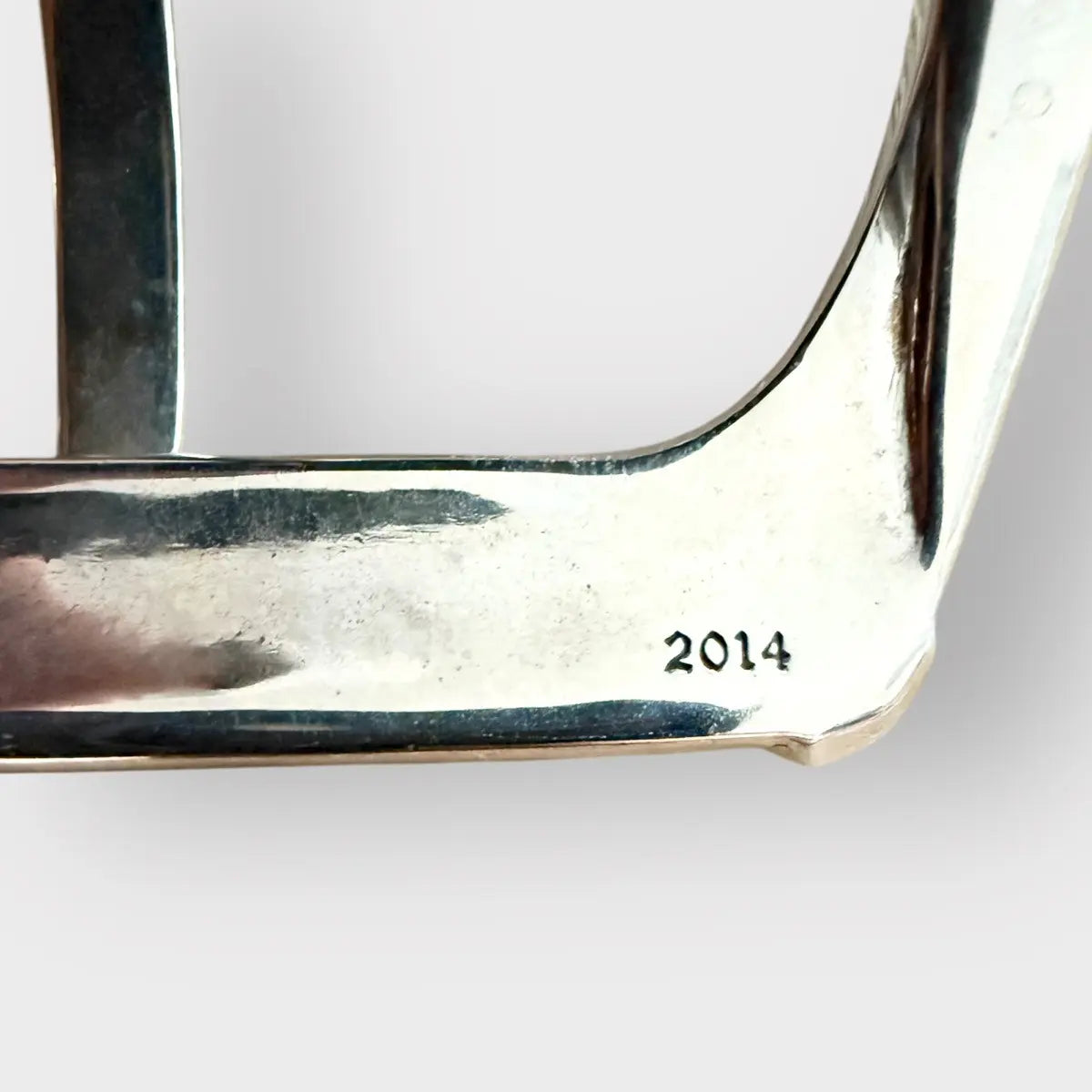 Chrome Hearts Flerknee Buckle Leather Bracelet