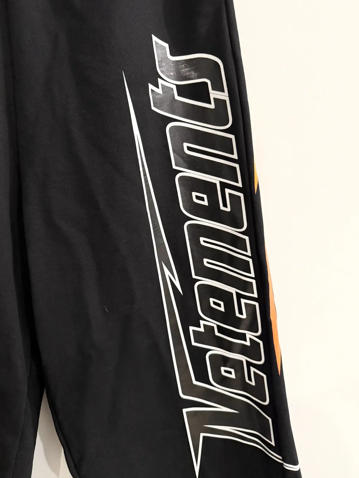 FW22 Vetements Hi-Speed Wide Baggy Sweatpants