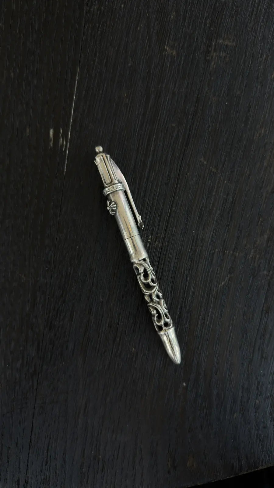 Chrome Hearts Sterling Silver 4-Color Ballpoint Pen Chrome Hearts