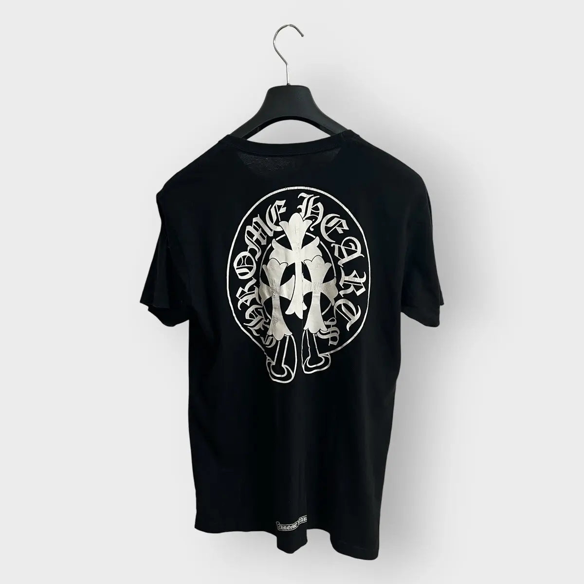 Chrome Hearts Triple Cross Horseshoe Short Sleeve Tee