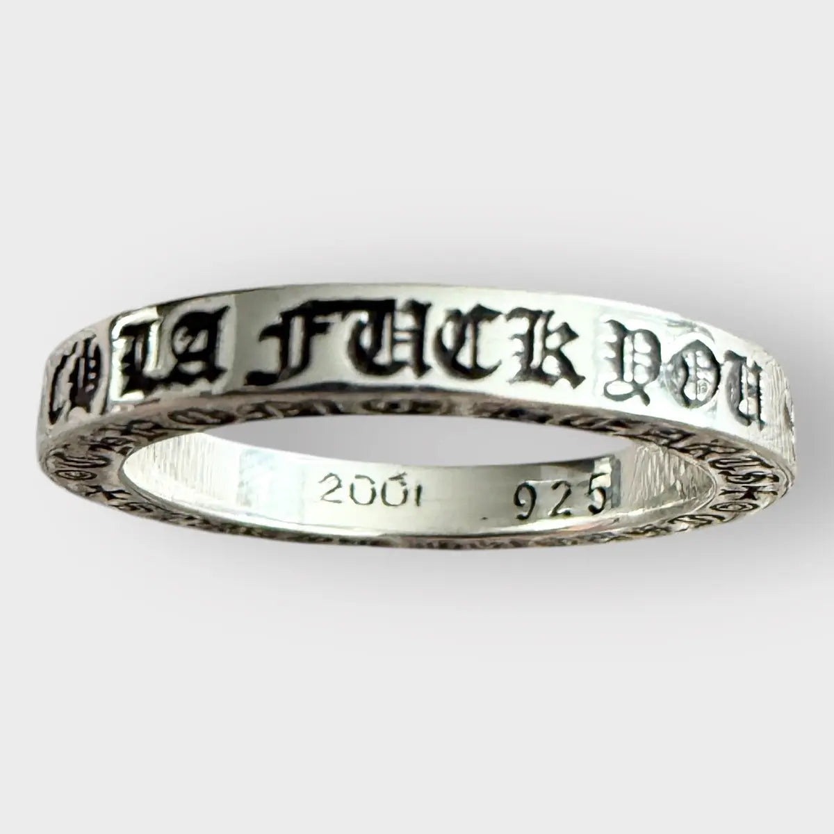 Chrome Hearts LA Fuck You Spacer Ring