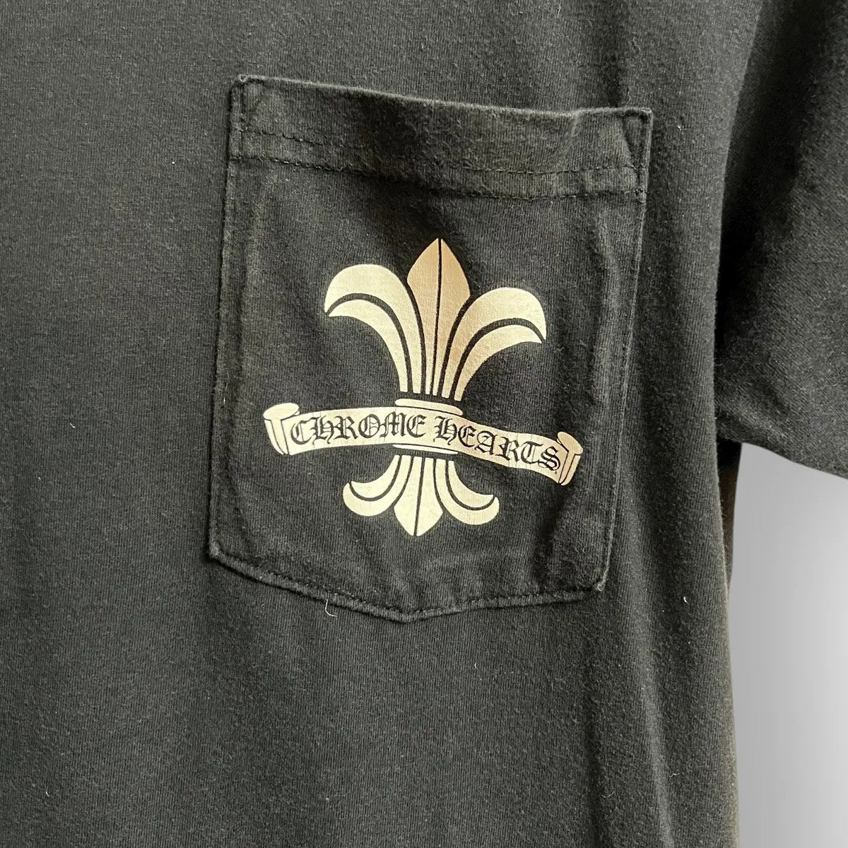 Chrome Hearts Monogram Dagger Scroll Logo Tee