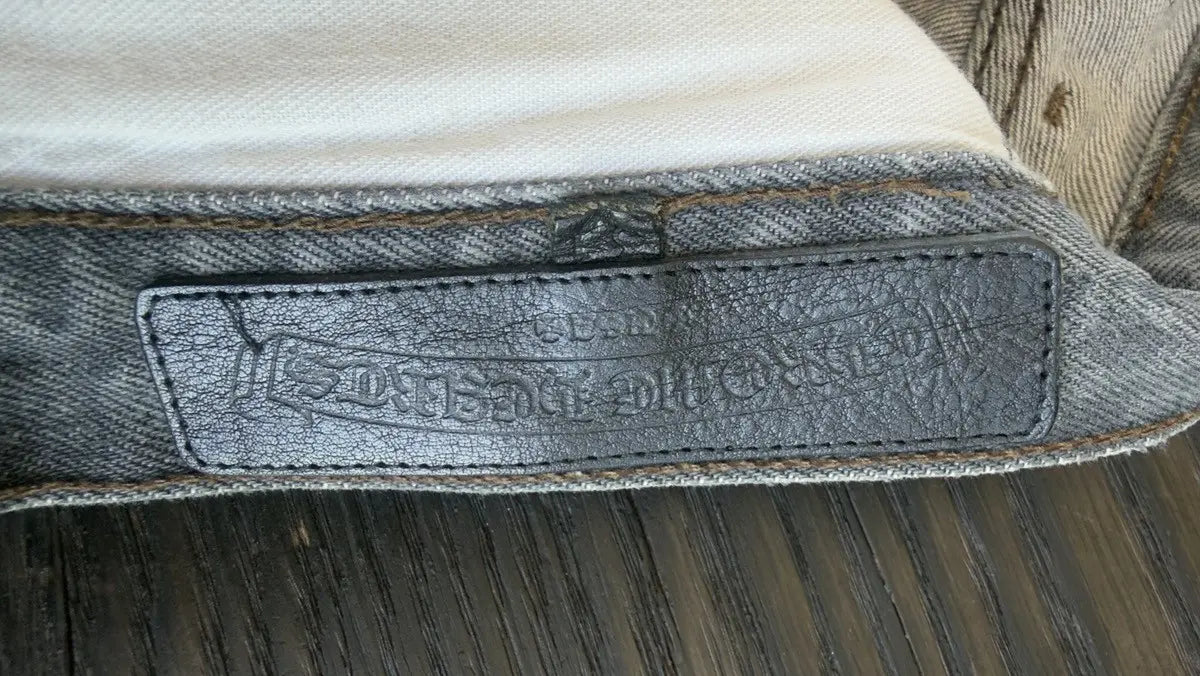 Chrome Hearts Cross Patch Denim Jeans Size 31 Chrome Hearts