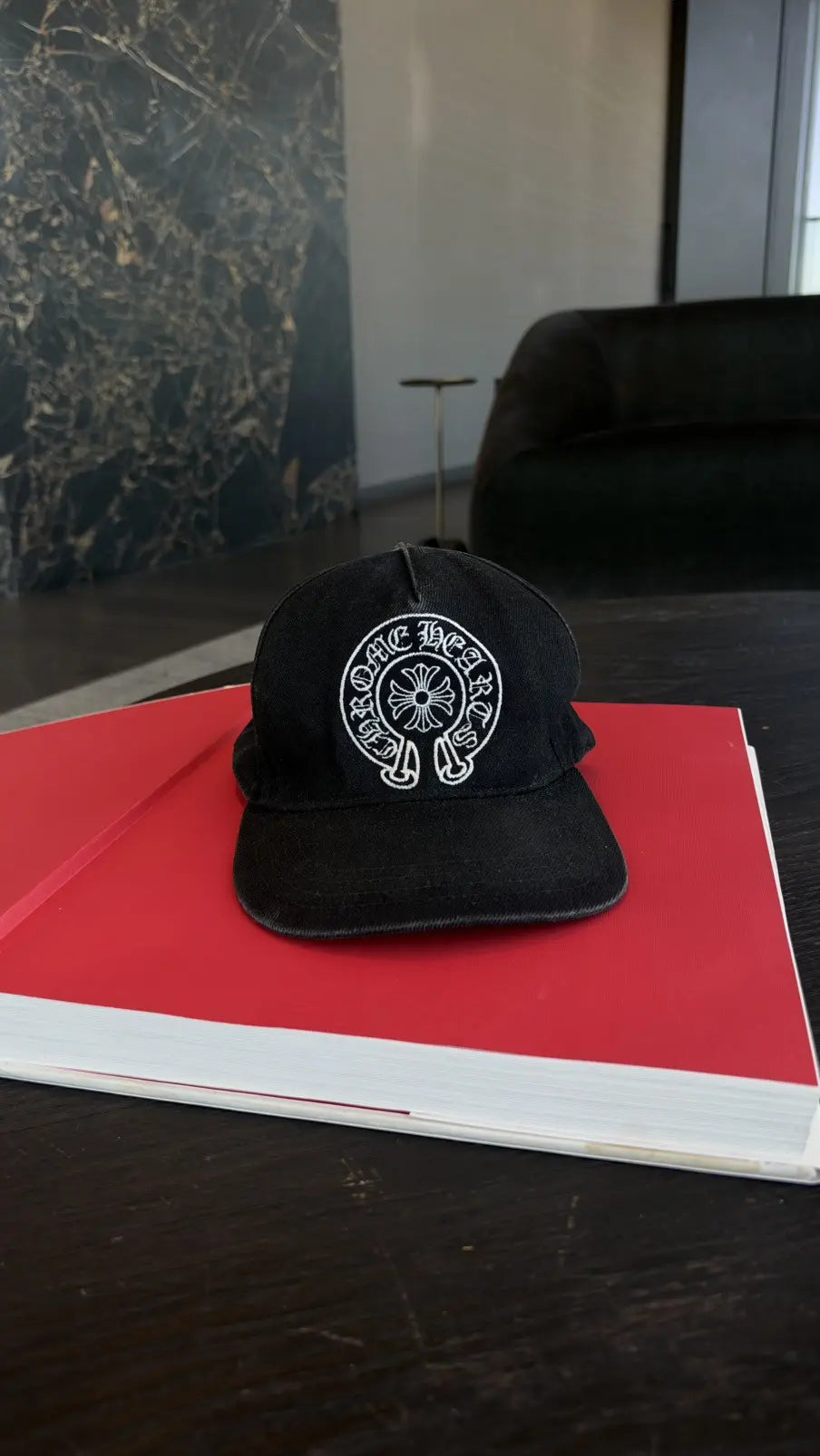 Chrome Hearts Horseshoe Cross Baseball Hat Chrome Hearts