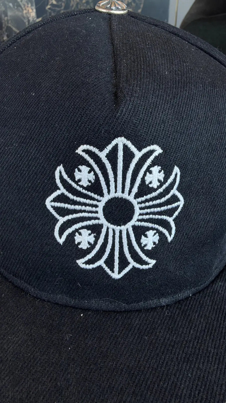 Chrome Hearts Maltese Cross Snapback Baseball Cap Chrome Hearts