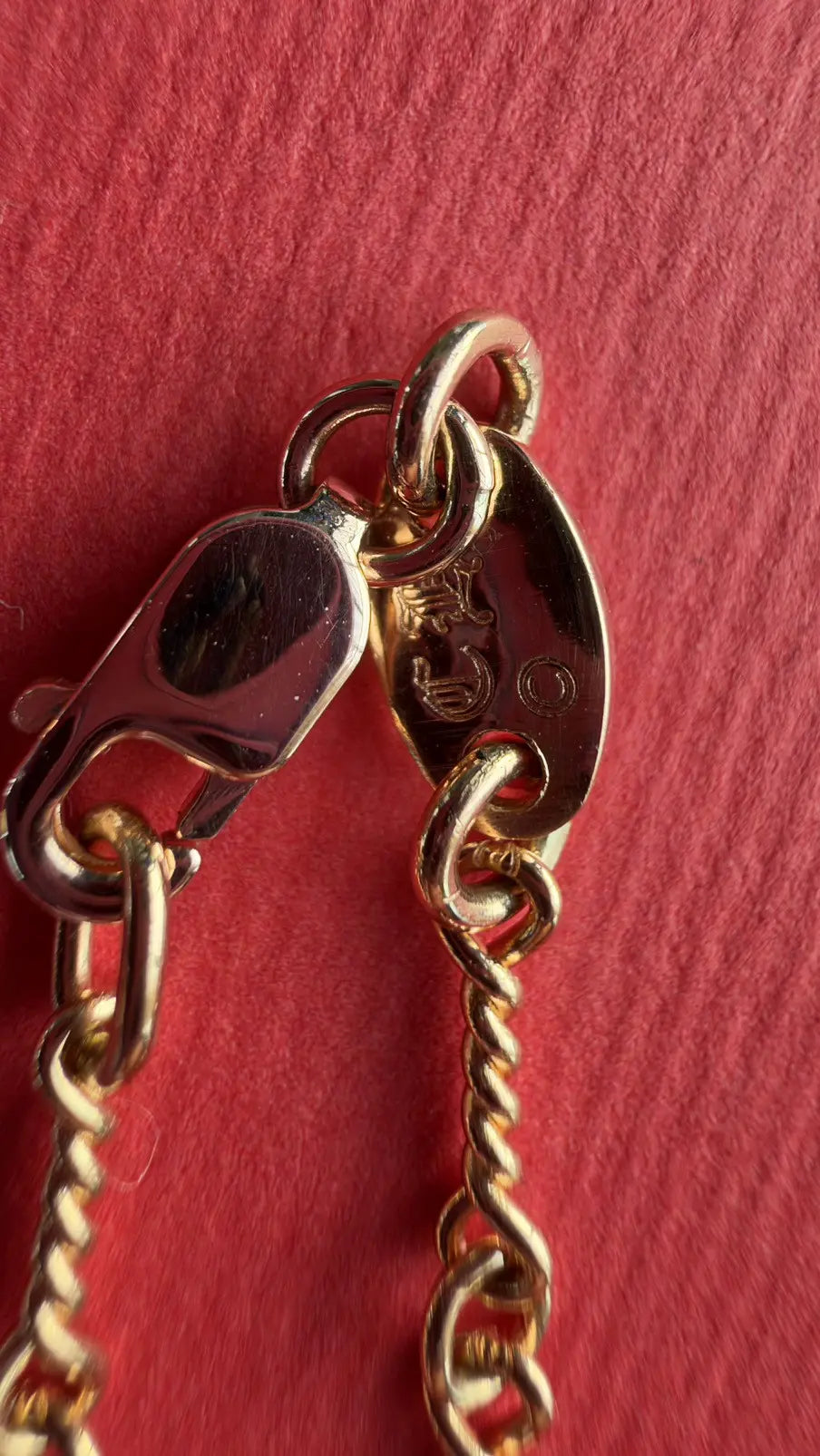 Chrome Hearts 22K Gold Diamond Safety Pin Necklace - 16 Inches Chrome Hearts