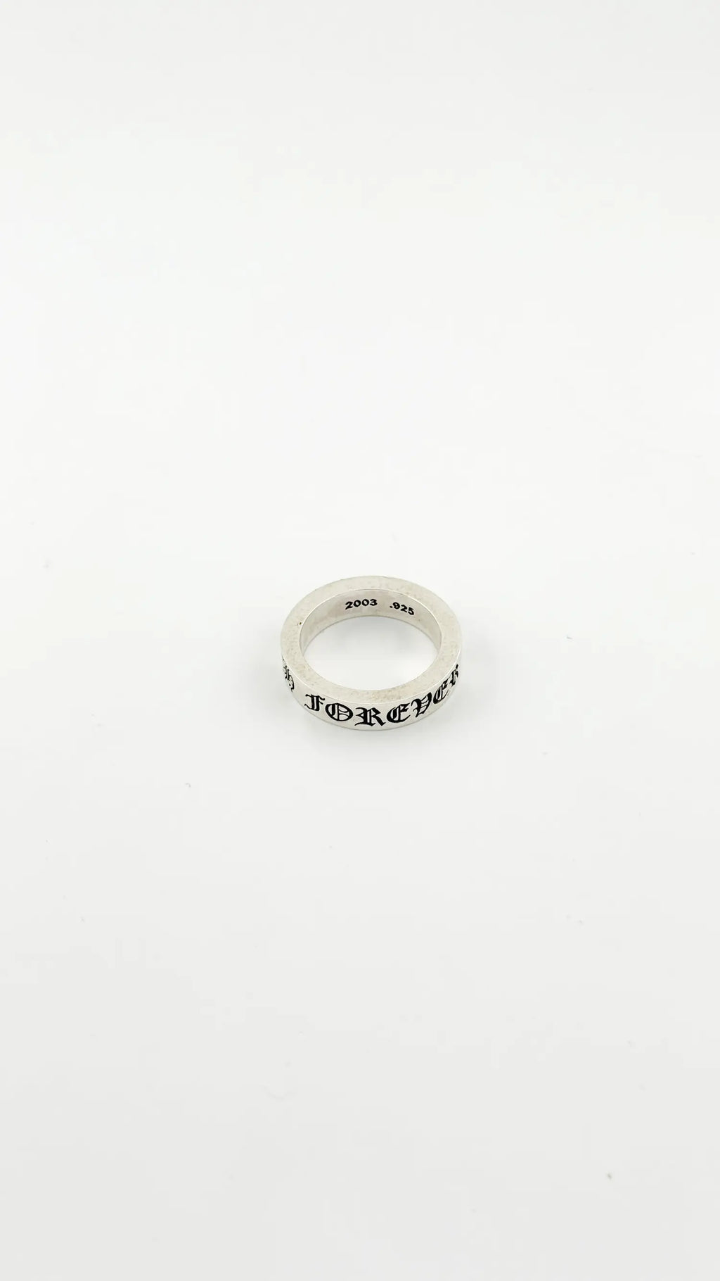 Chrome Hearts Forever Ring - Size 11.5