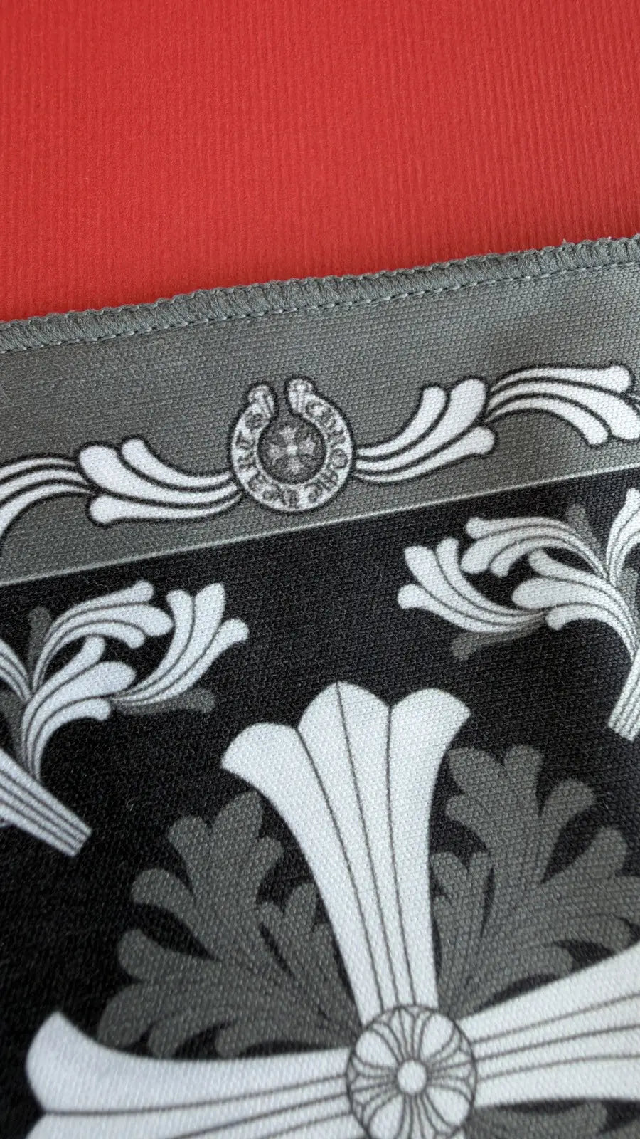 Chrome Hearts Cross Motif Silk Bandana Chrome Hearts
