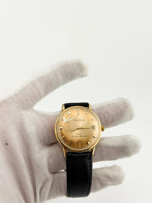 1960s Jaeger LeCoultre Automatic Master Mariner Gilt Watch