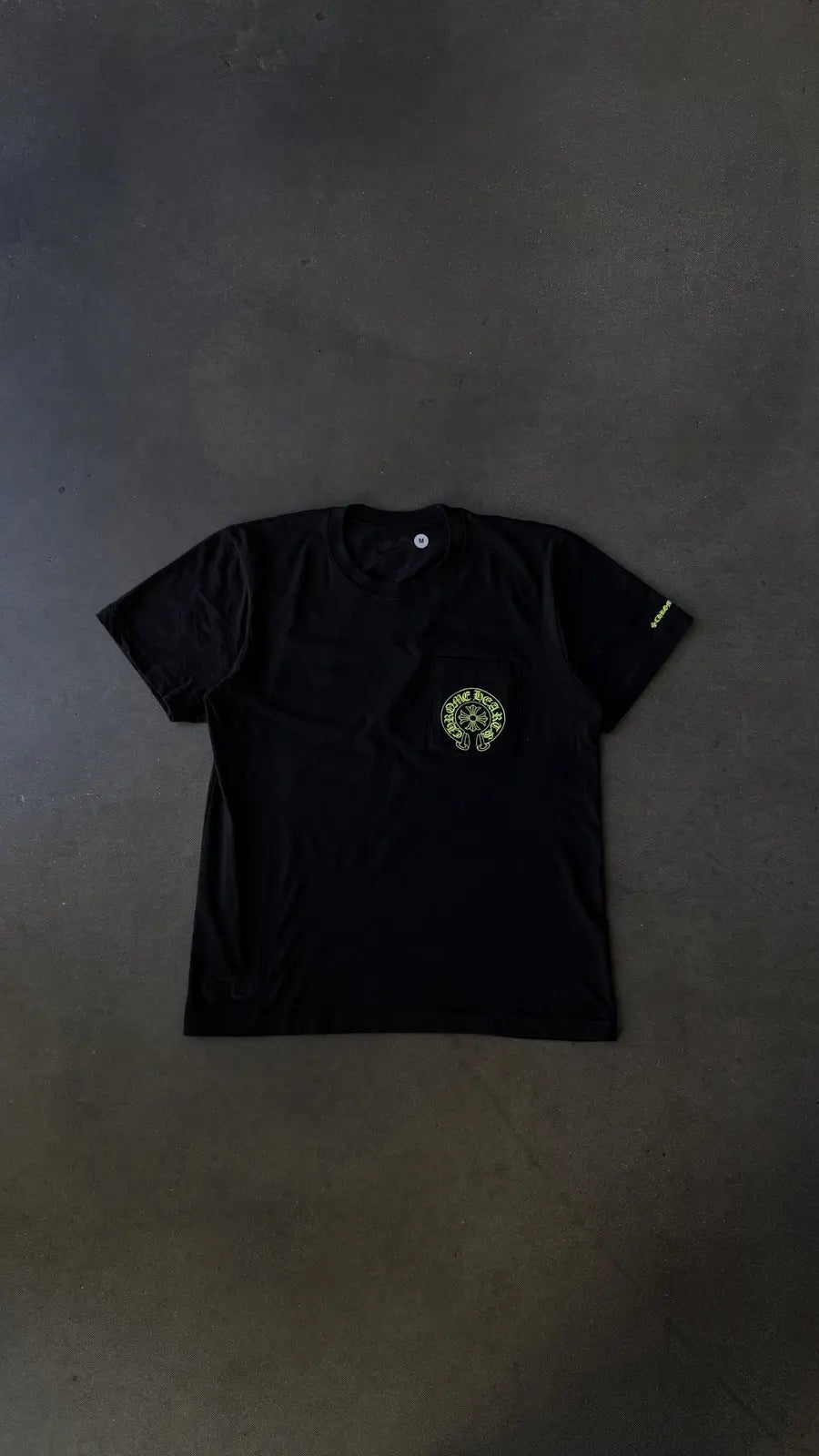 Chrome Hearts Glow In The Dark Pocket Tee 'Black'