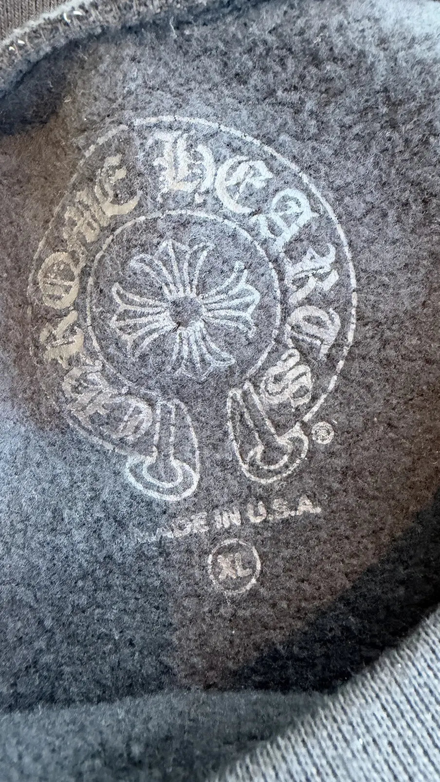 Chrome Hearts Floral Horseshoe Crewneck Sweatshirt Size XL Chrome Hearts