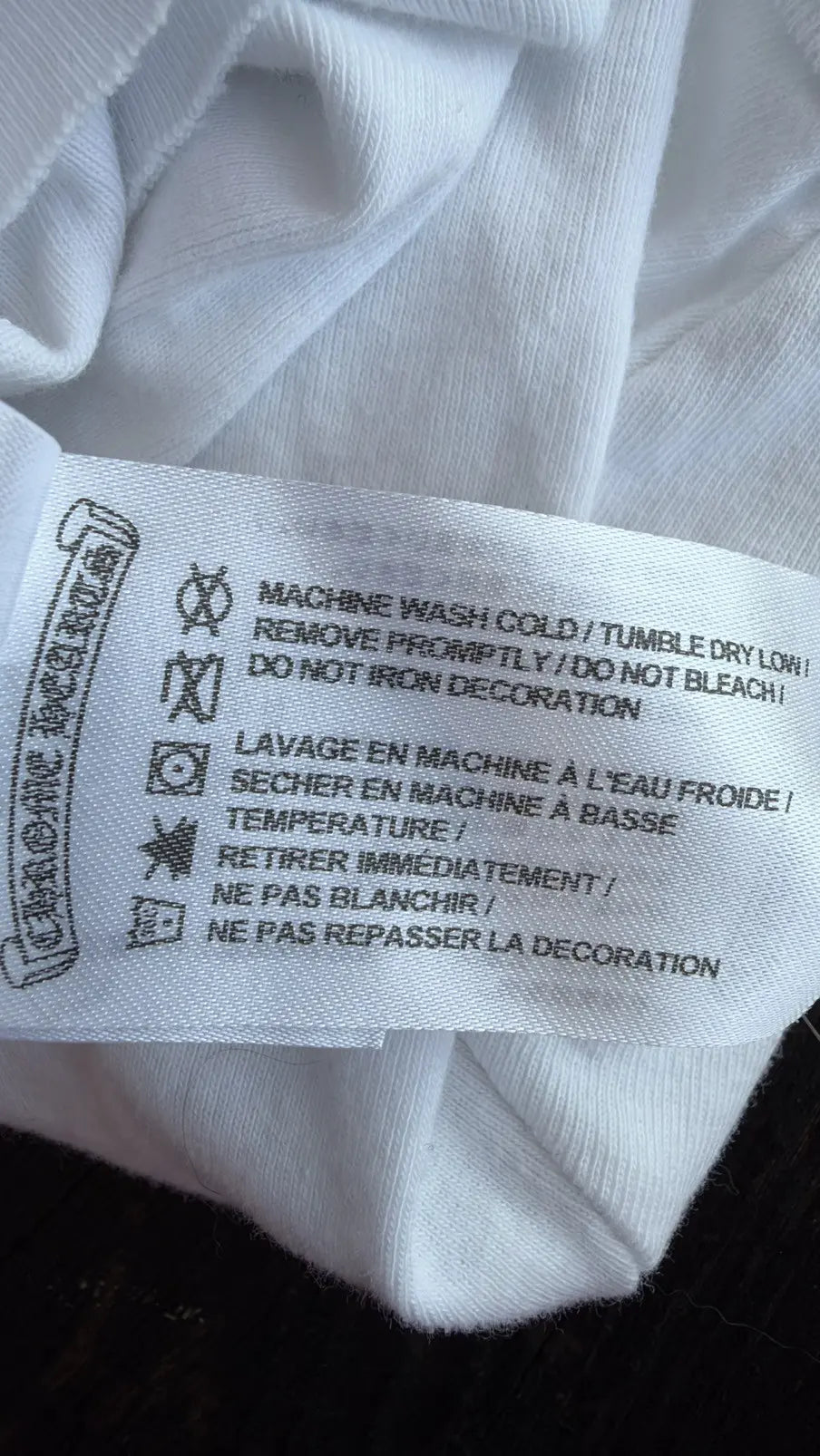 Chrome Hearts Las Vegas Exclusive Dice Baby Cropped Tee Size XS Chrome Hearts