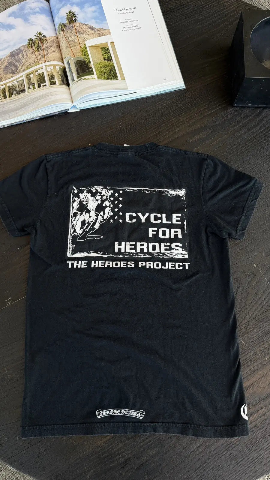 Chrome Hearts x The Heroes Project Vintage T-Shirt Size L Chrome Hearts
