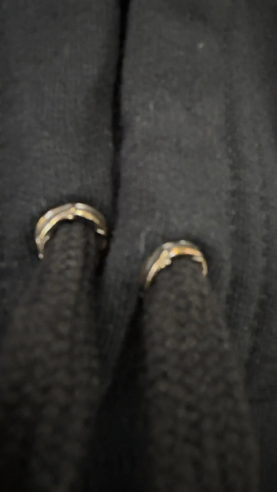 Cannes Exclusive Black Fleur Horseshoe Hoodie