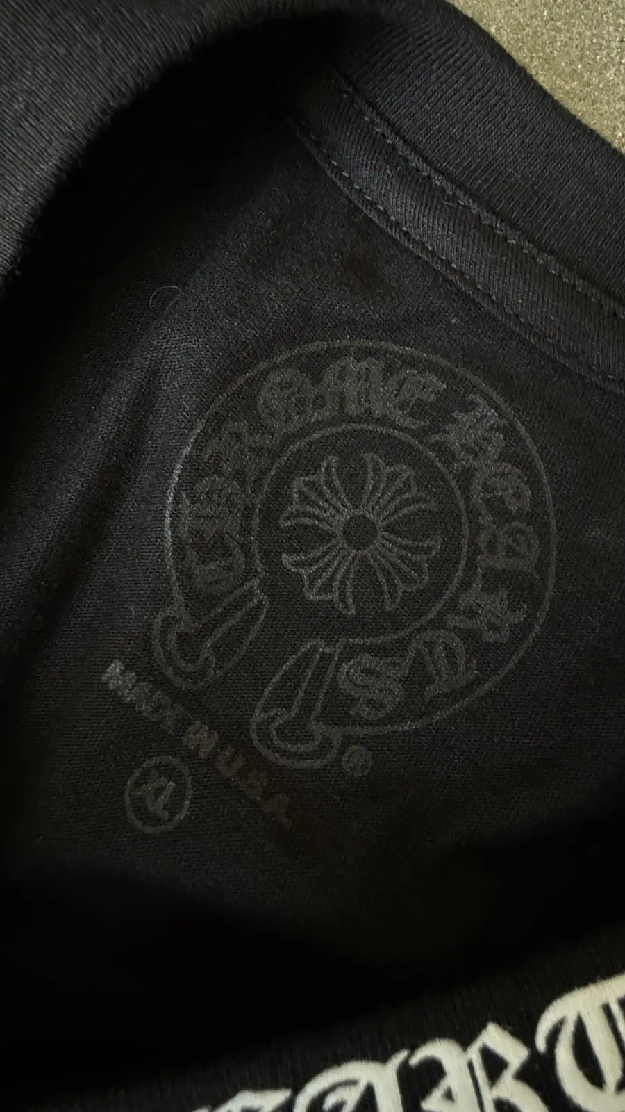 Chrome Hearts Chrome Hearts Neck Logo long-sleeve Tee
