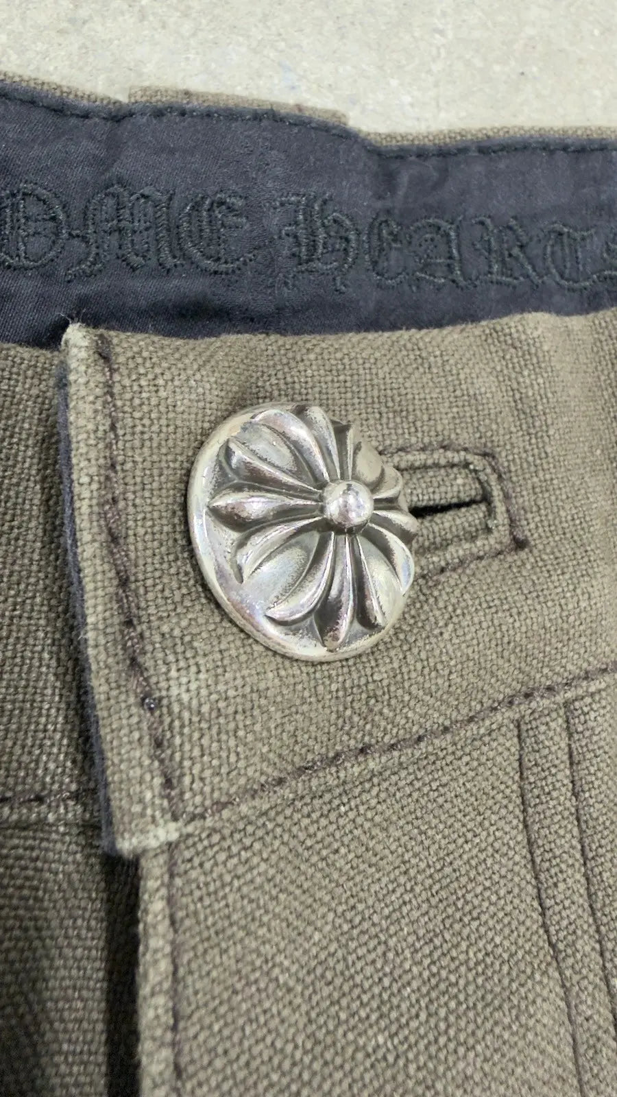 Chrome Hearts Cross Patch With Lucky Patch Shorts