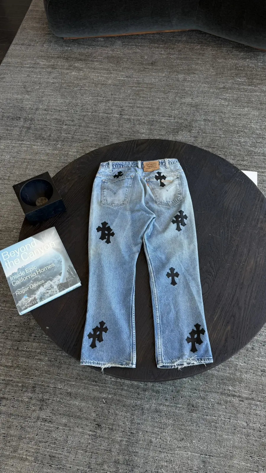Chrome Hearts x Levi's Cross Patch Jeans Size 33 Chrome Hearts