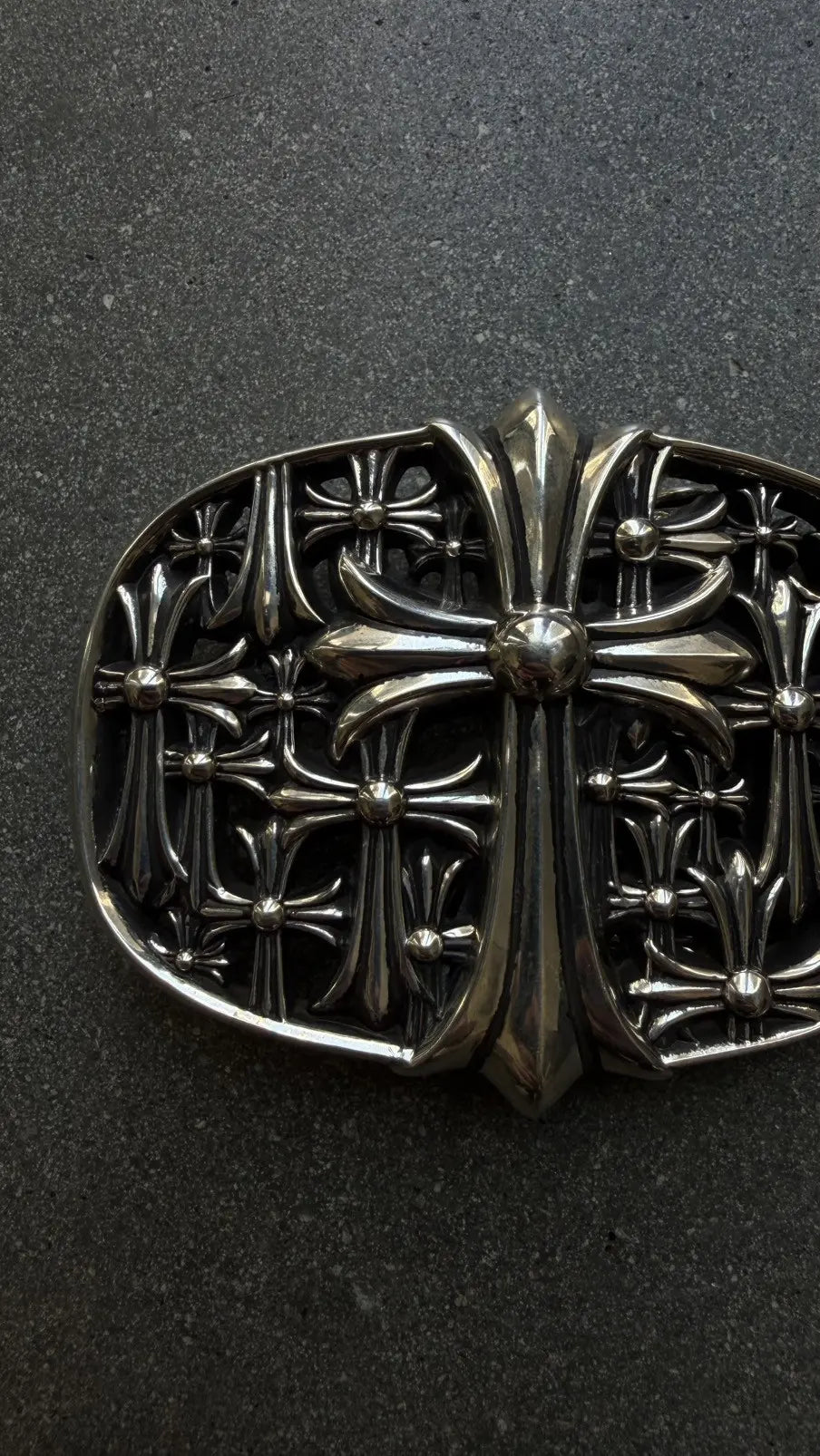 Chrome Hearts Cemetery Belt Buckle