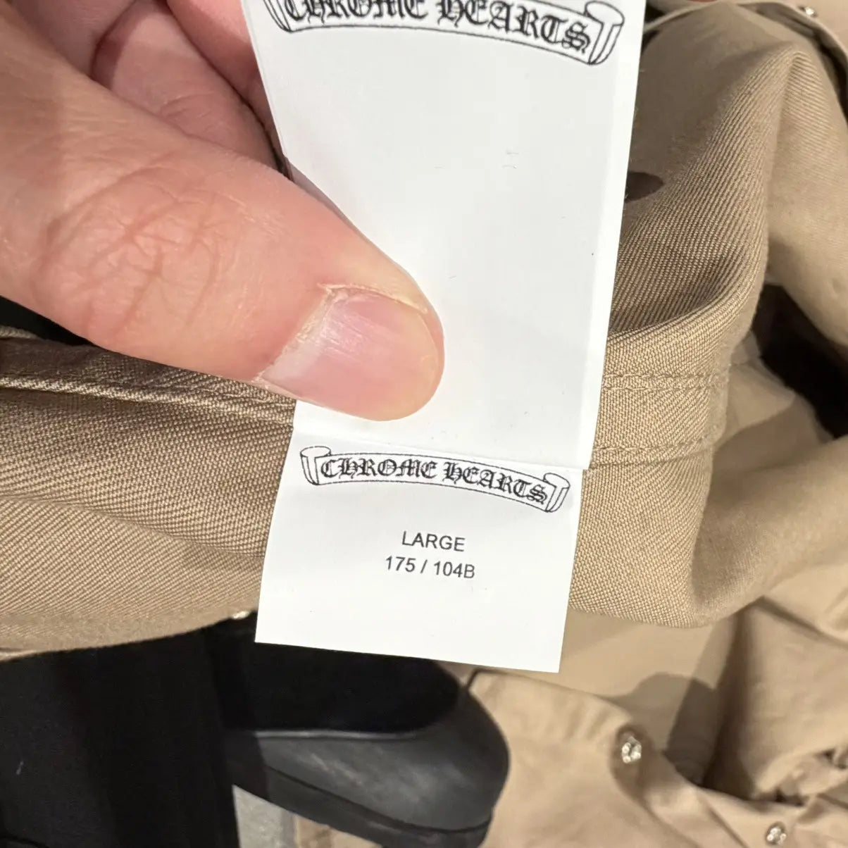 Chrome Hearts Khaki Work Dog Jacket