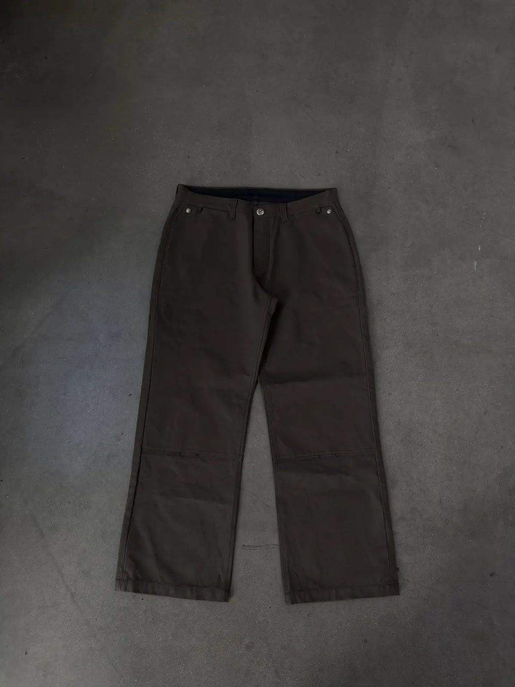 Chrome Hearts Flooded Back Patches Carpenter Pants