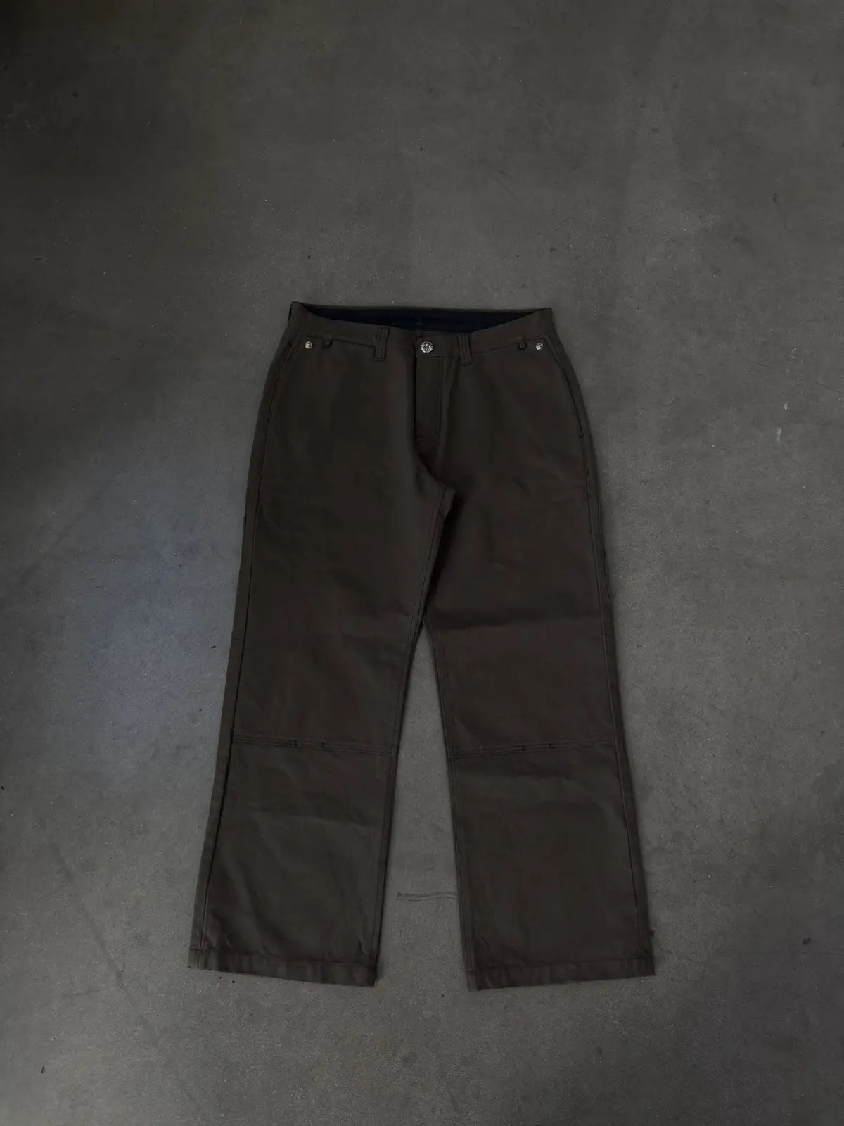 Chrome Hearts Flooded Back Patches Carpenter Pants