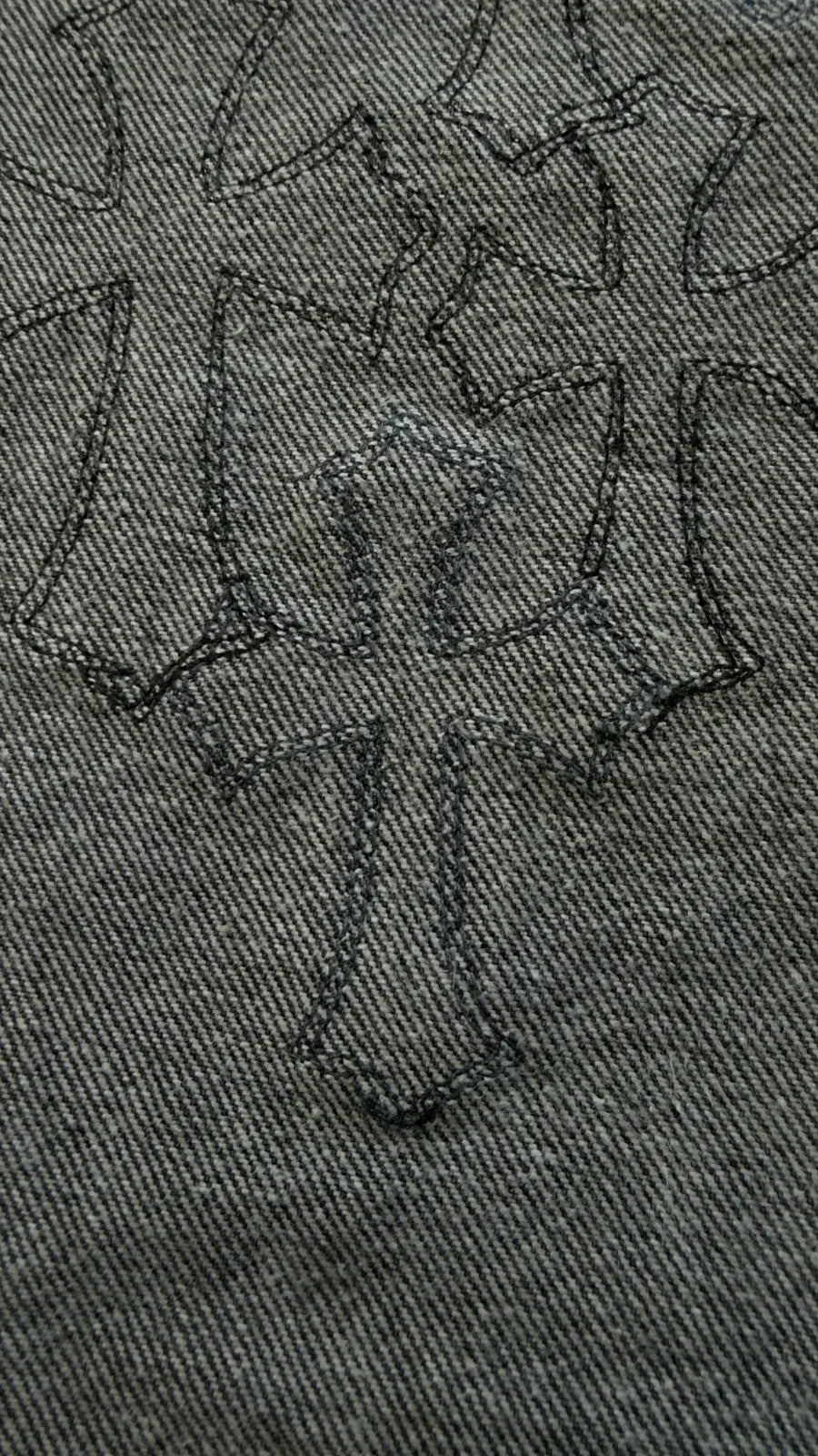 Chrome Hearts Levi's Cross Patch Stencil Jeans