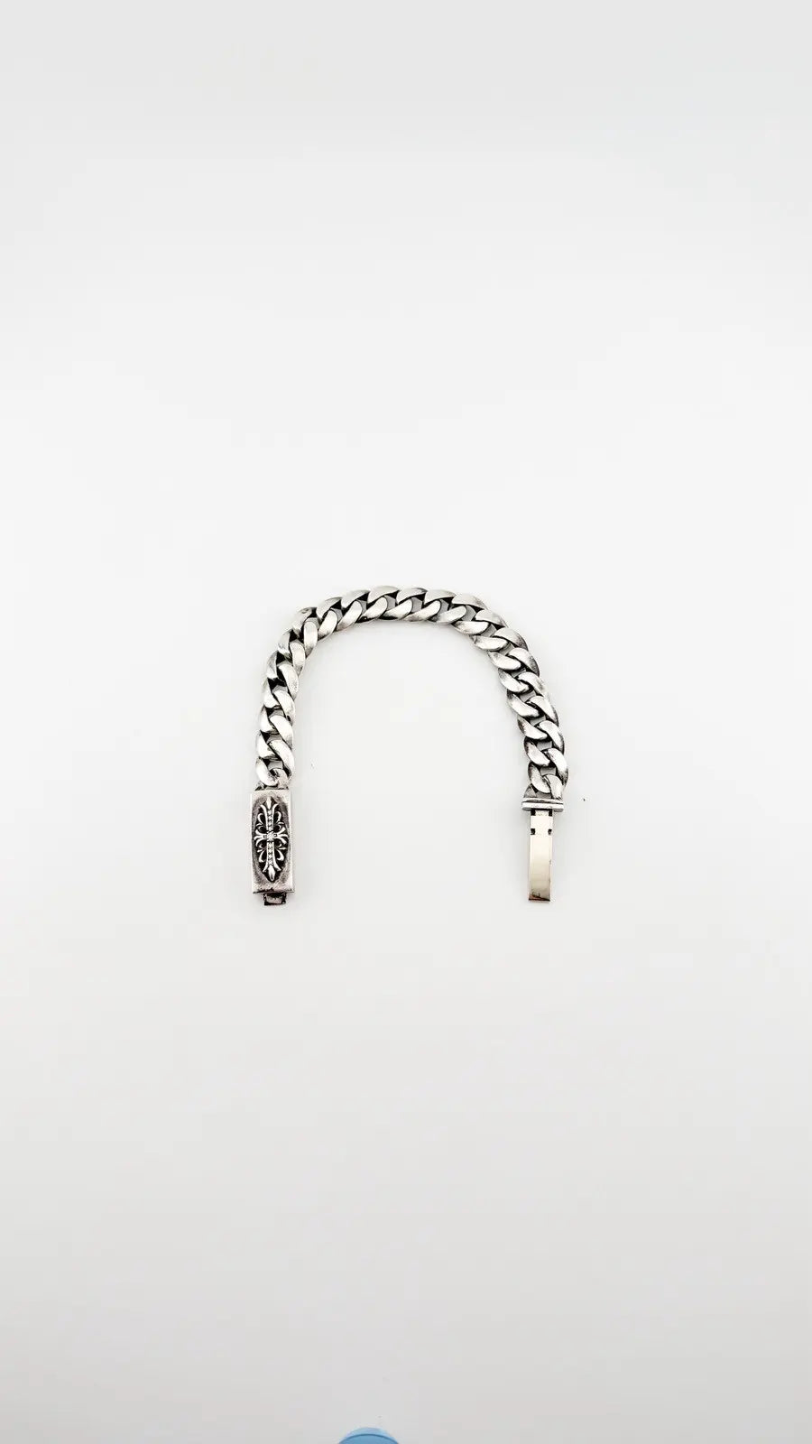 Chrome hearts Diamond ID Bracelet Cuban